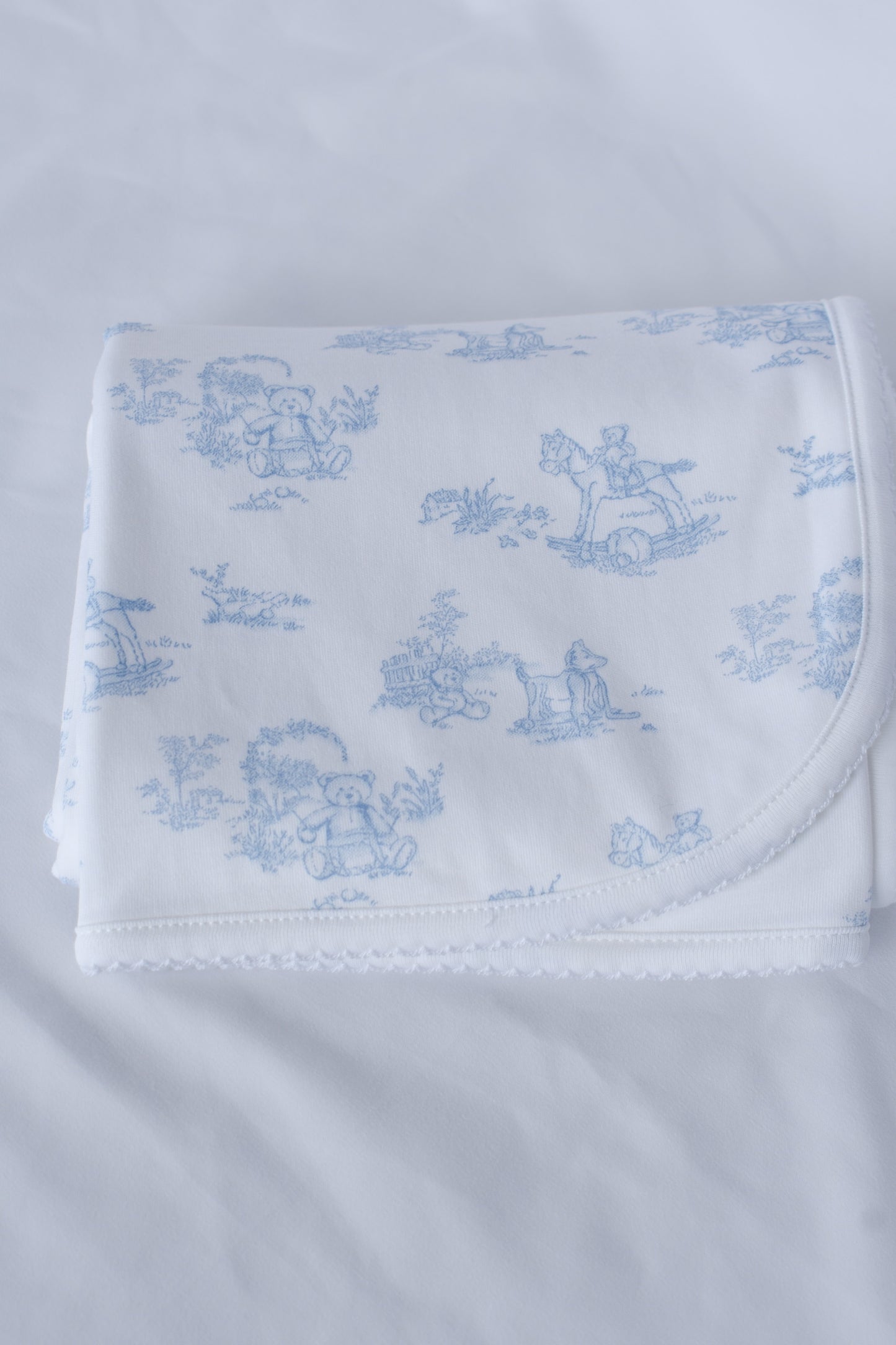 Classic Nella Pima Toile Blanket