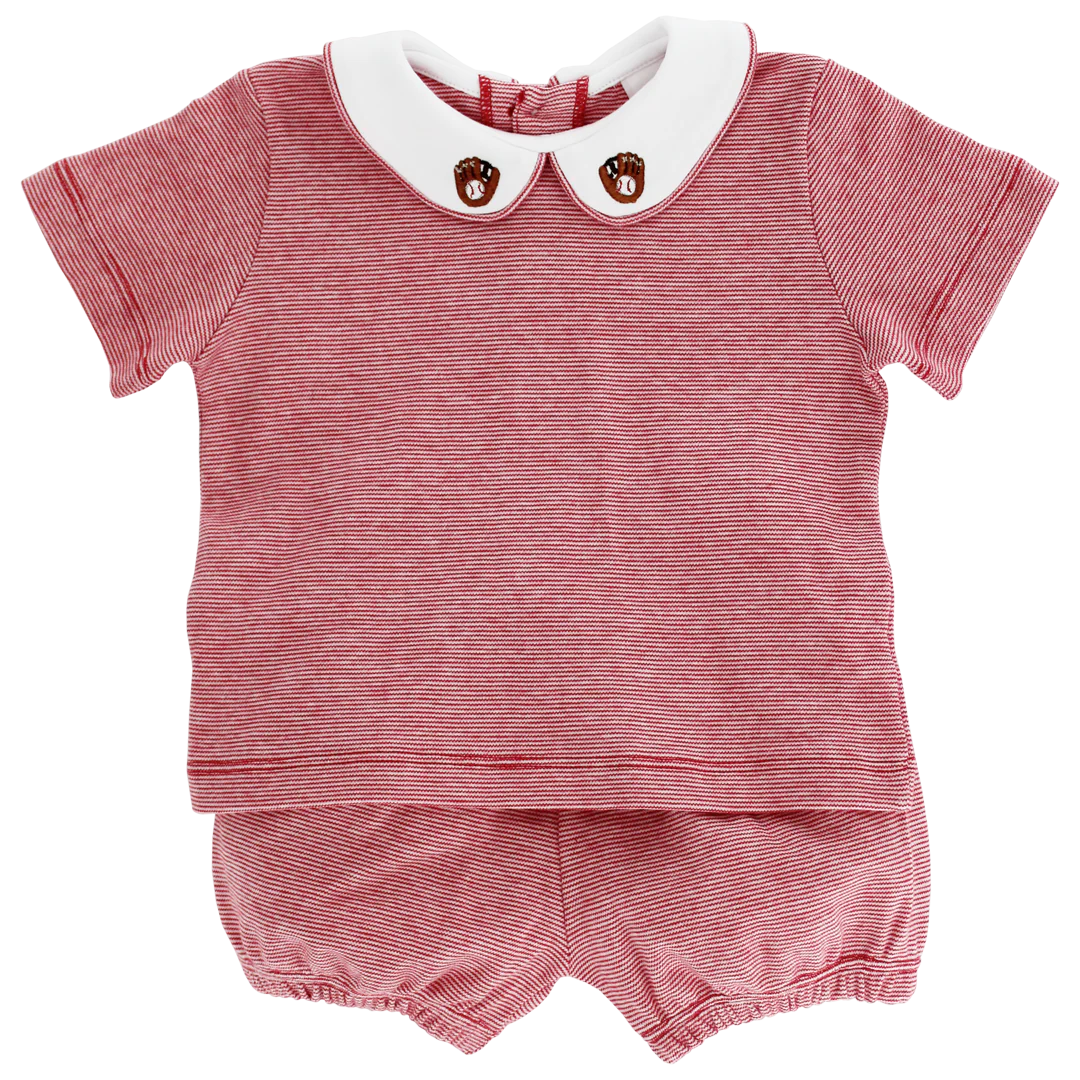 Baseball Boy’s Bloomer Set