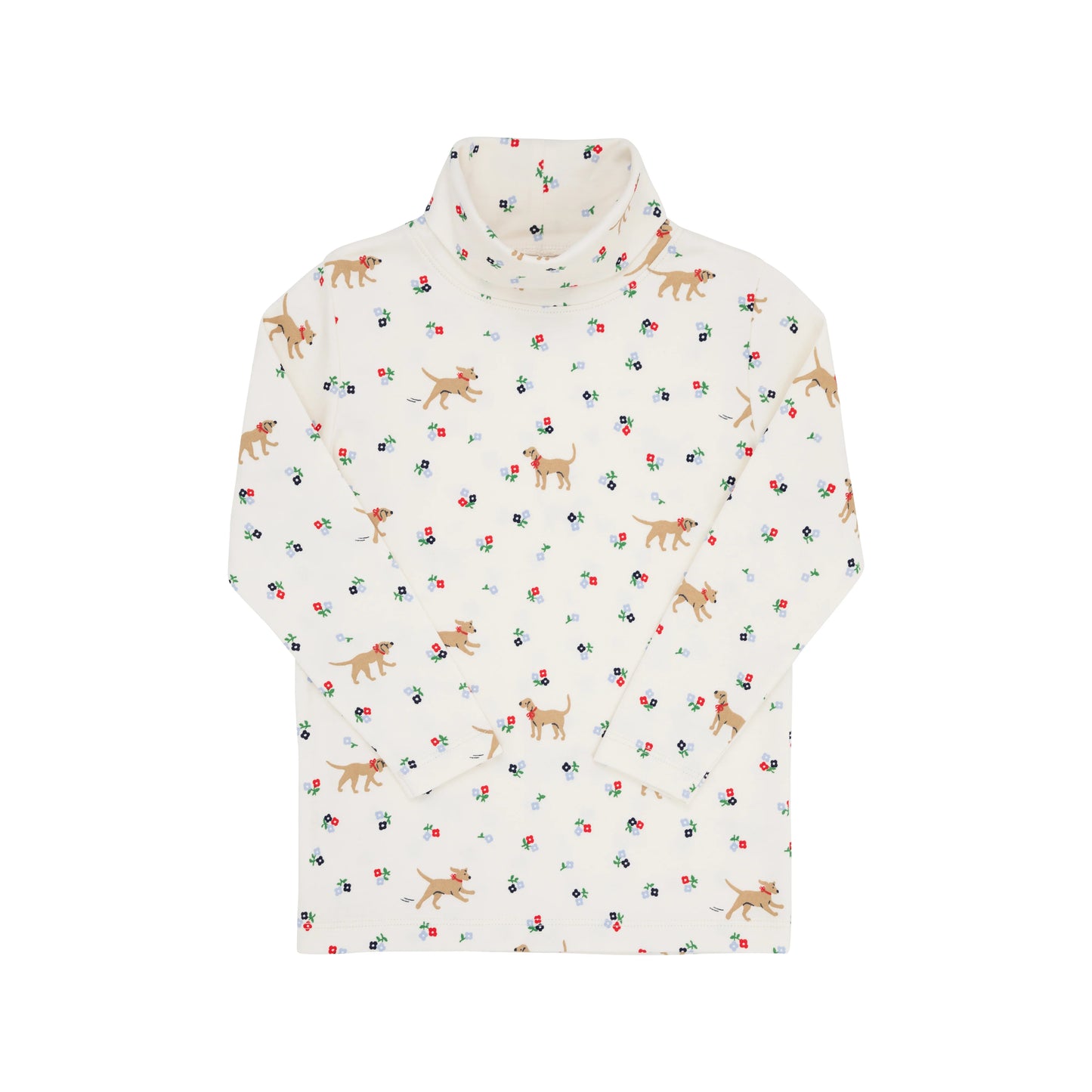 Tatum's Turtleneck Shirt-Mae Park Mini Floral