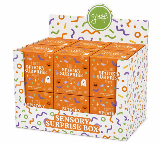 Halloween Sensory Surprise Boxes-Young + Wild & Friedman