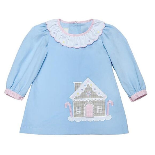 Gingerbread Fun House Knit Dress