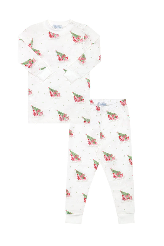 Pink Merry Sleighs PJ Pant Set