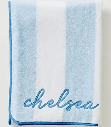 Weezie Classic Striped Beach Towel