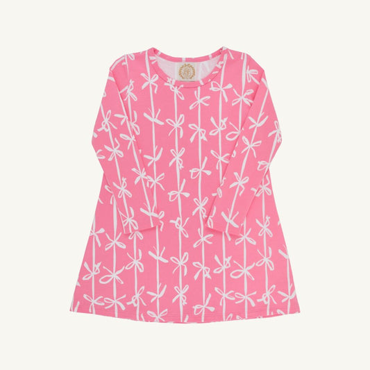 Long Sleeve Polly Play Dress-Braselton Bows
