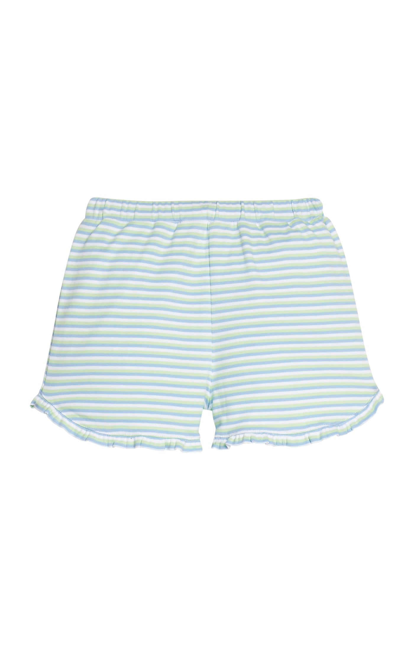 Tulip Knit Tilly Tank Short Set-Greenview Stripe