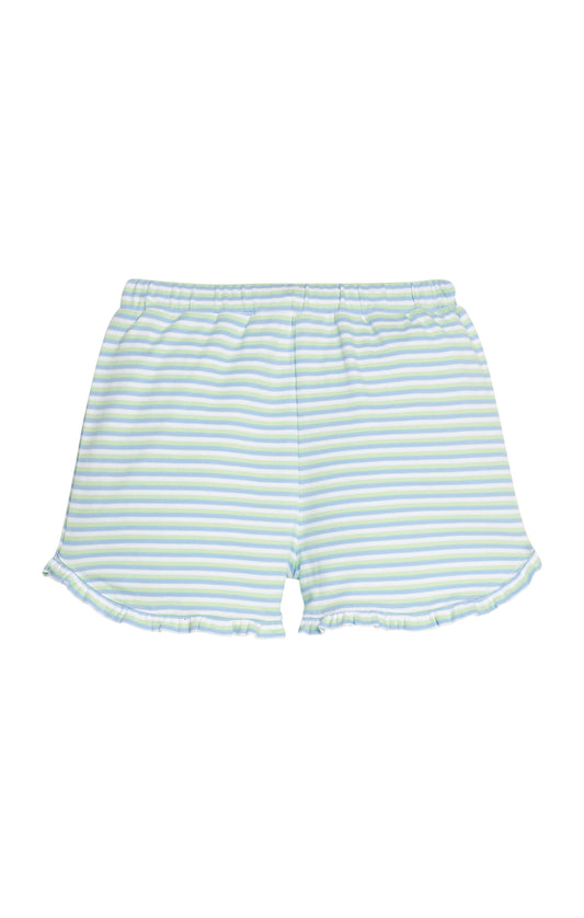 Tulip Knit Tilly Tank Short Set-Greenview Stripe