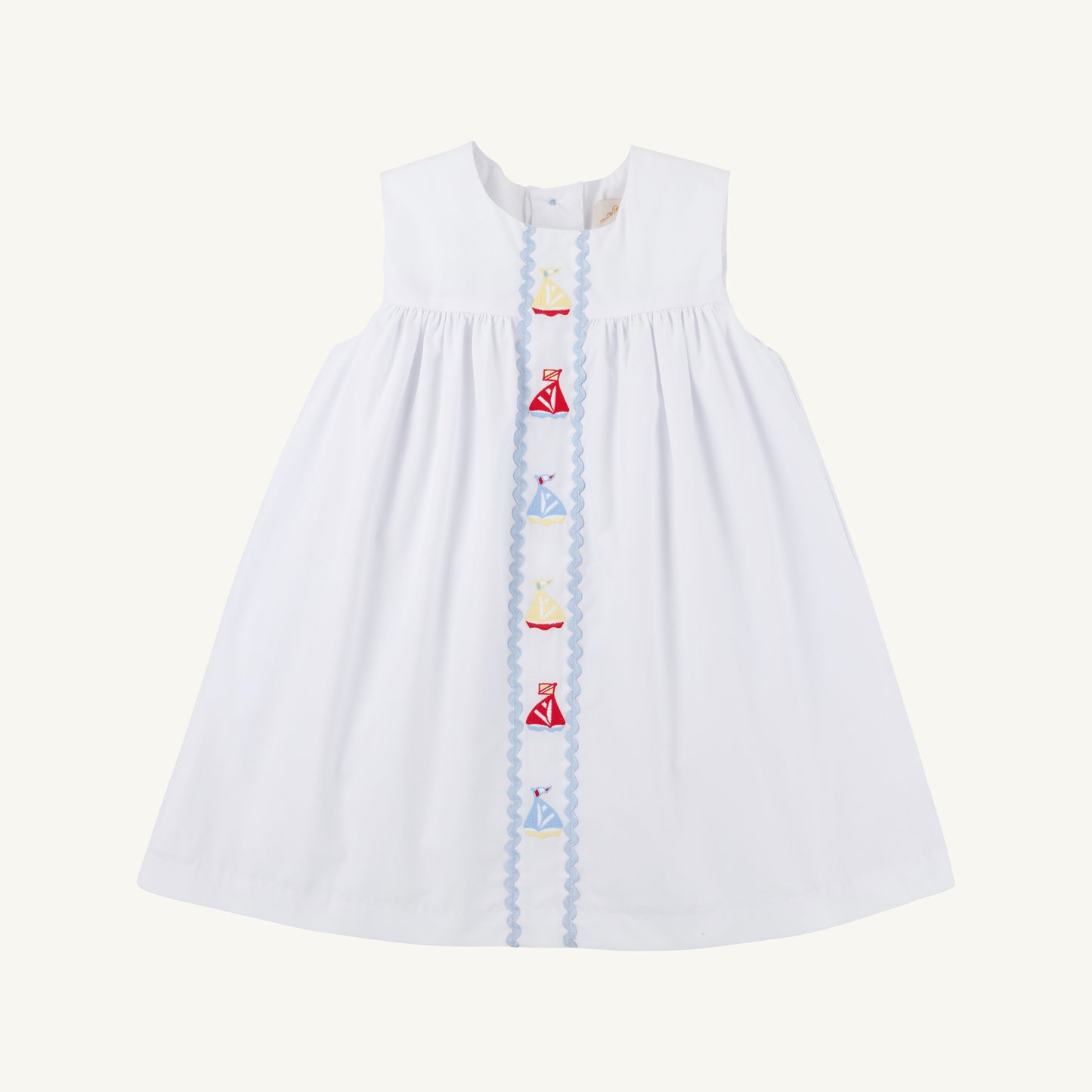 Sleeveless Tabitha's Teacher's Pet Dress-Worth Ave Sailboats