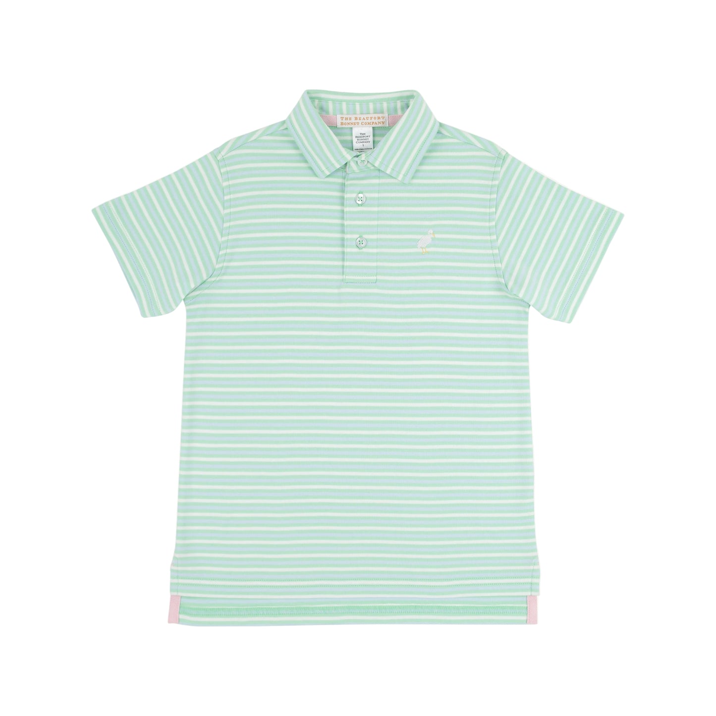 Prim and Proper Polo-Sumner Co Grace Bay Stripe