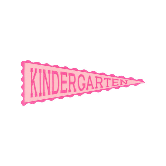 Picture Perfect Pennant-Romany Rose/Palm Beach Pink