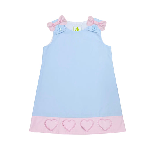 Heart Alessandra Broadcloth Jumper