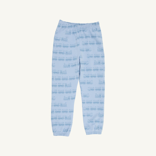 Gates Sweeney Sweatpants-Blue Choo Choos
