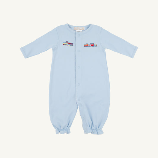 Twinkle Twinkle 2 in 1 Gown-Blue Train