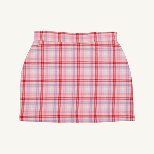 Perrin Woven Skirt-Broadway Play Plaid