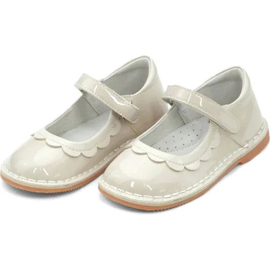Violette Petal Mary Jane-Patent Cream